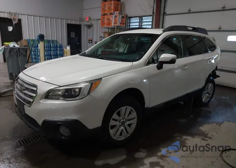 2017 Subaru Outback 2.5I Premium из США, поврежденный, VIN 4S4BSAFC9H3291596